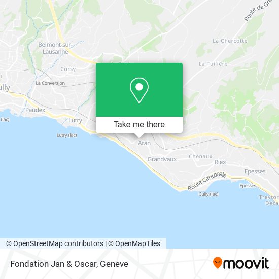 Fondation Jan & Oscar map