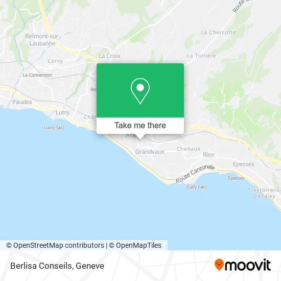 Berlisa Conseils map