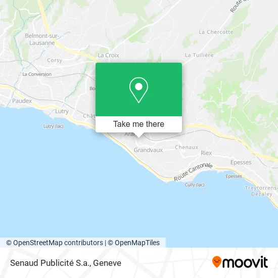 Senaud Publicité S.a. map