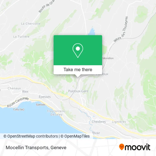 Mocellin Transports map