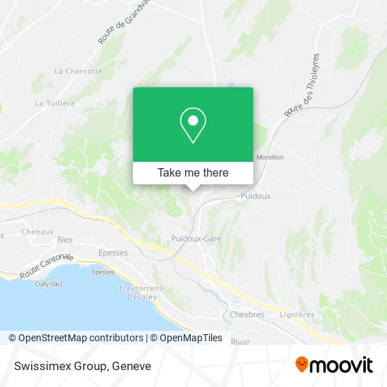 Swissimex Group map