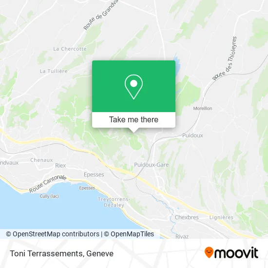 Toni Terrassements map