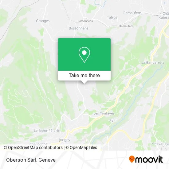 Oberson Sàrl map