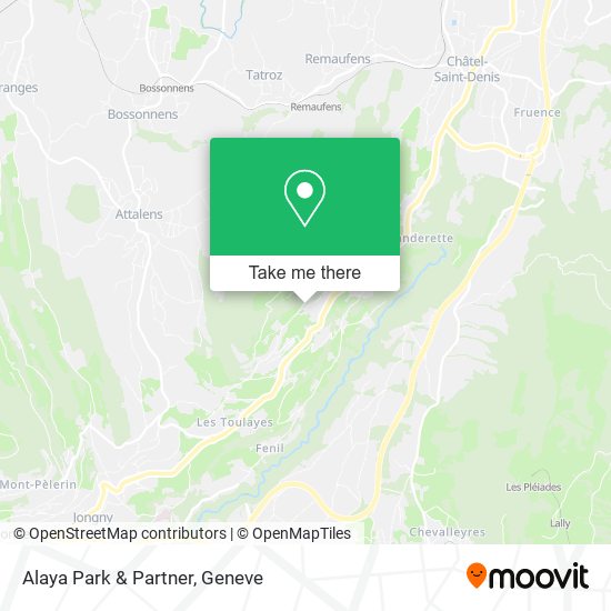 Alaya Park & Partner map