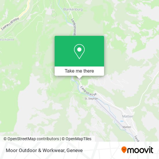 Moor Outdoor & Workwear map