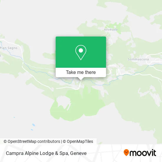 Campra Alpine Lodge & Spa map