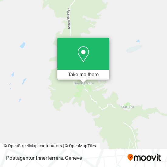 Postagentur Innerferrera map