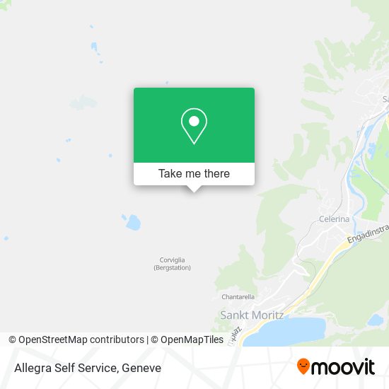 Allegra Self Service map