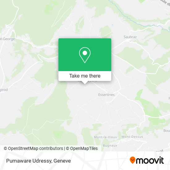 Pumaware Udressy map
