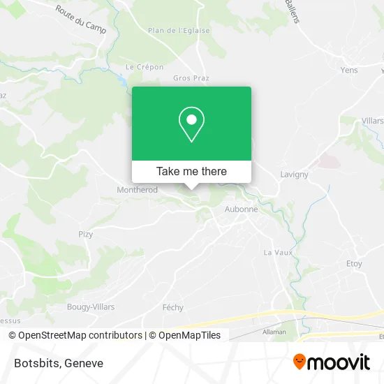 Botsbits map