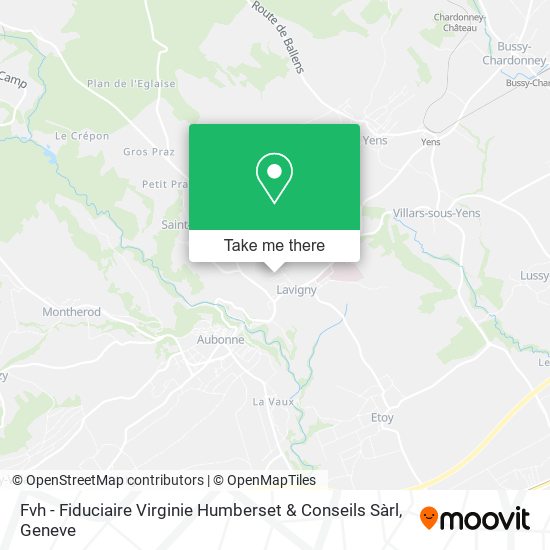 Fvh - Fiduciaire Virginie Humberset & Conseils Sàrl map