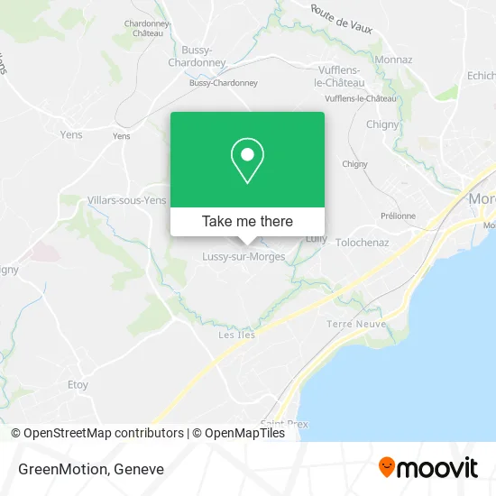 GreenMotion map