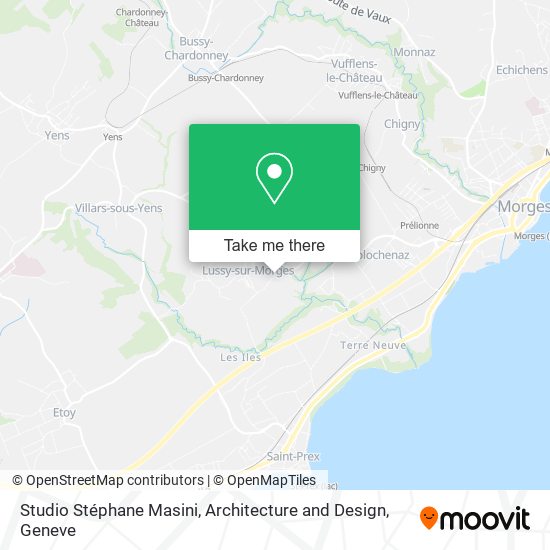 Studio Stéphane Masini, Architecture and Design map