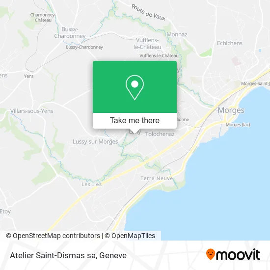Atelier Saint-Dismas sa map