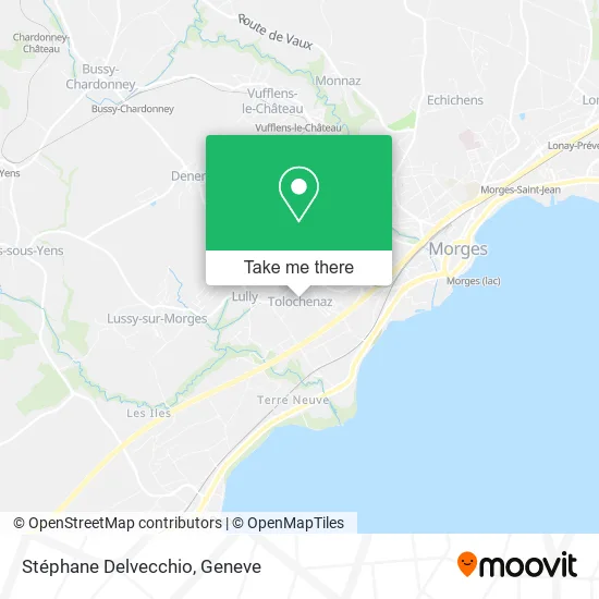 Stéphane Delvecchio map