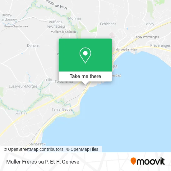 Muller Frères sa P. Et F. map