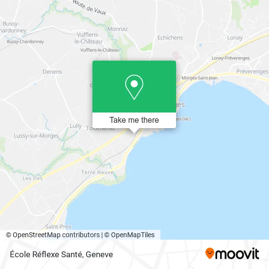 École Réflexe Santé map