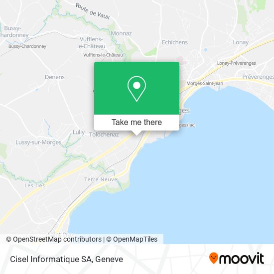 Cisel Informatique SA map