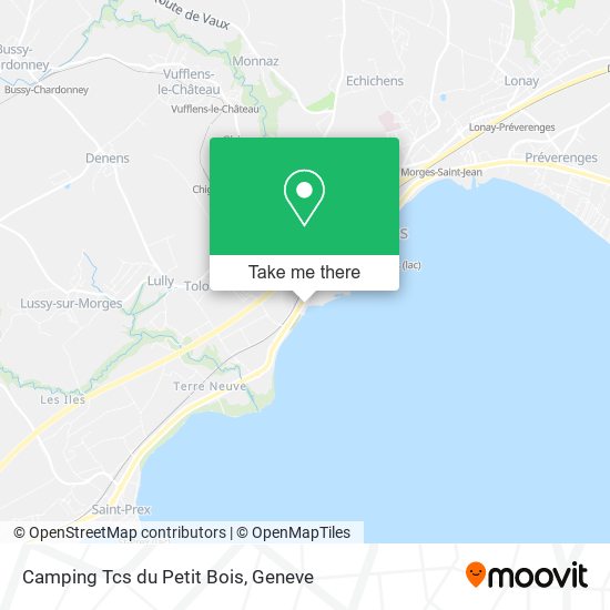 Camping Tcs du Petit Bois map