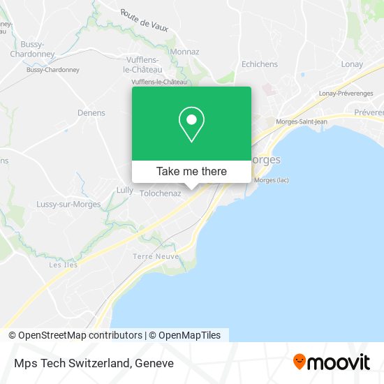 Mps Tech Switzerland map