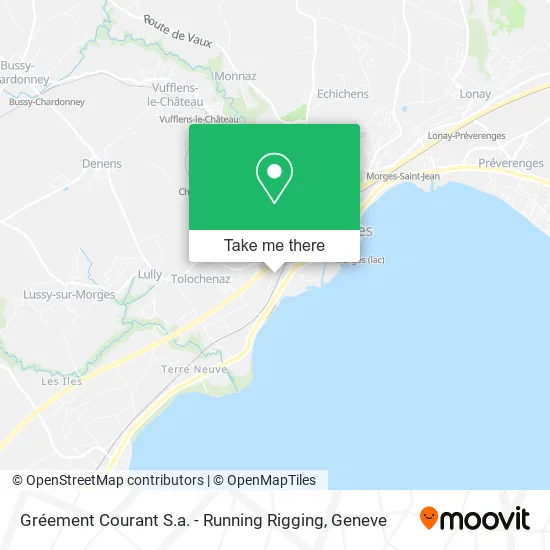 Gréement Courant S.a. - Running Rigging map