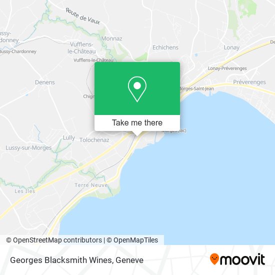 Georges Blacksmith Wines map