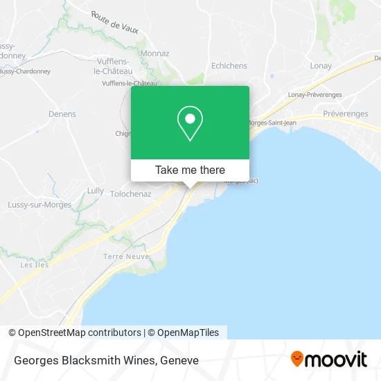 Georges Blacksmith Wines map