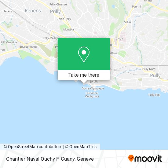 Chantier Naval Ouchy F. Cuany map
