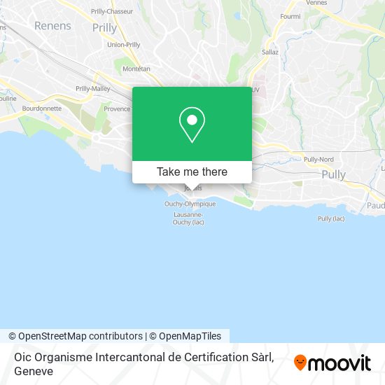 Oic Organisme Intercantonal de Certification Sàrl map