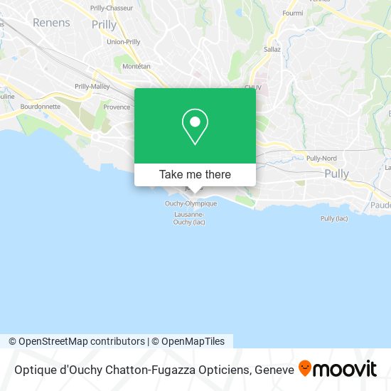 Optique d'Ouchy Chatton-Fugazza Opticiens map