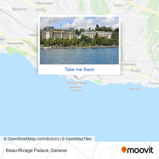 Beau-Rivage Palace map