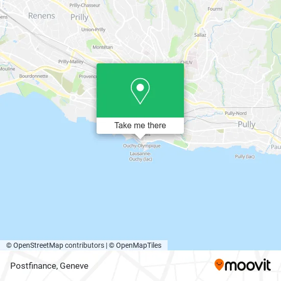 Postfinance map