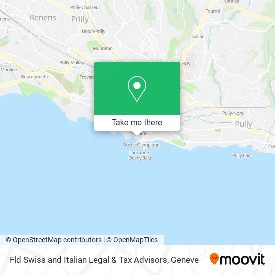 Fld Swiss and Italian Legal & Tax Advisors map