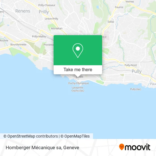 Homberger Mécanique sa map