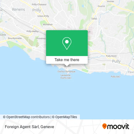 Foreign Agent Sàrl map