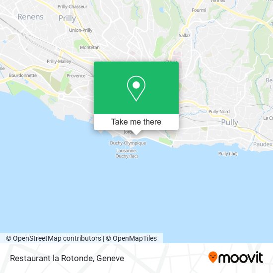 Restaurant la Rotonde map