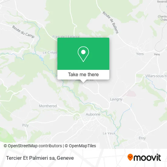 Tercier Et Palmieri sa map