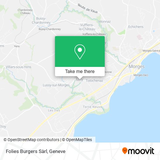 Folies Burgers Sàrl map