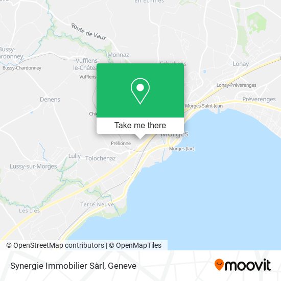 Synergie Immobilier Sàrl map