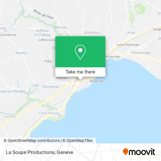 La Soupe Productions map