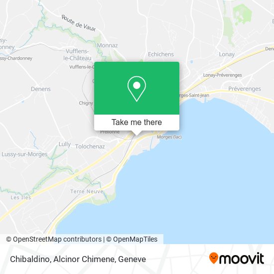 Chibaldino, Alcinor Chimene map