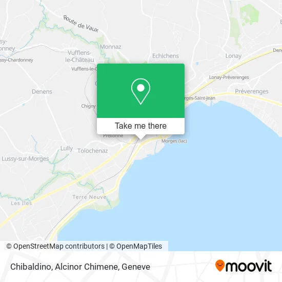 Chibaldino, Alcinor Chimene map