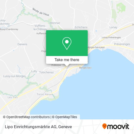 Lipo Einrichtungsmärkte AG map