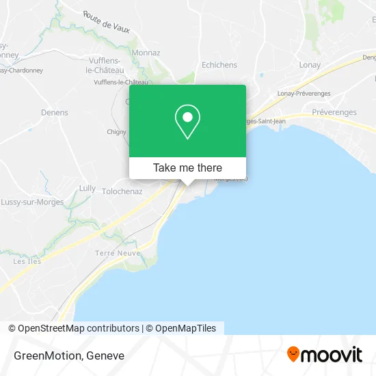 GreenMotion map
