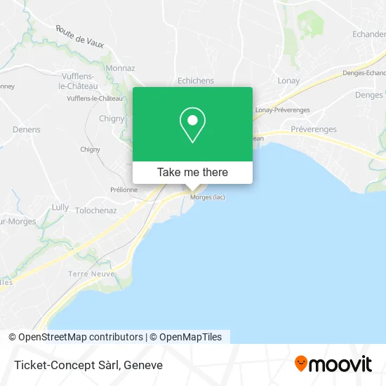 Ticket-Concept Sàrl map