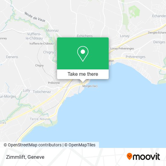 Zimmlift map