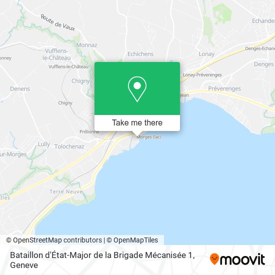 Bataillon d'État-Major de la Brigade Mécanisée 1 map