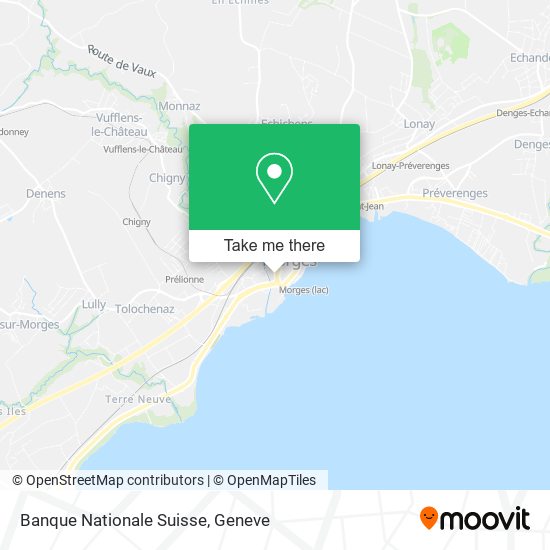 Banque Nationale Suisse map
