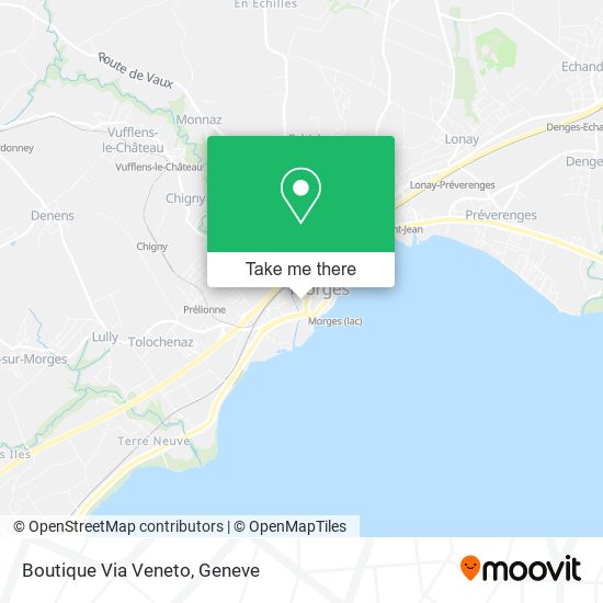 Boutique Via Veneto map