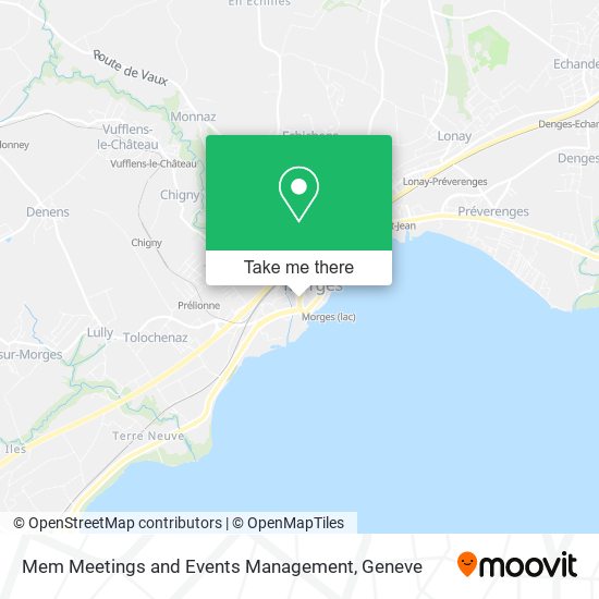 Mem Meetings and Events Management map